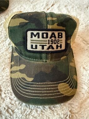 Legacy Moab Utah Camo Hat - Green & Tan